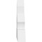 Ekena Millwork Richland Architectural Grade PVC Gable Bracket, 36"W x 22 1/2"H x 4"D x 6"F, 15/12 Pitch GBP036X23X0406RIC00 - alternate 4